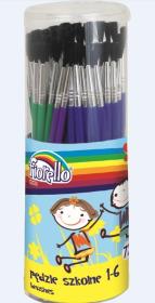 Opakowanie Pędzle w tubie nr 1-6 (72szt) FIORELLO