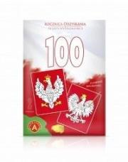 Okładka książki Piaskowe malowanki. Godło Polski