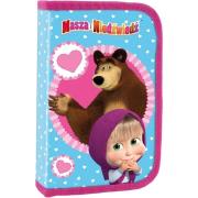 Opakowanie Piórnik jednokomorowy z wyposażeniem Masza i niedźwiedź
