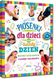 Piosenki dla dzieci na każdy dzień + 2 CD GREG. Autor: Red Octopus Music, Konopnicka Maria, Noskowski Zygmunt, Malwina Magdalena Rusow, Strumiłł-Pietraszkiewicz Krzysztof. Dadada.pl Okładka książki Piosenki dla dzieci na każdy dzień + 2 CD GREG