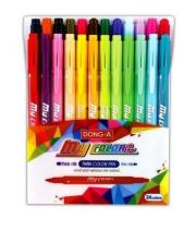 Opakowanie Pisaki dwustronne My Color 24 kolory DONG-A