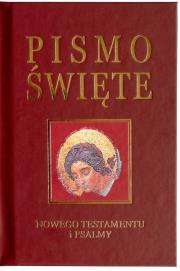 Pismo Św. Nowy Testament z psalmami (bordo, złocone). Autor: ks. bp. Romaniuk Kazimierz. Dadada.pl Okładka książki Pismo Św. Nowy Testament z psalmami (bordo, złocone)
