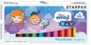 Opakowanie Plastelina 12 kolorów Emoji Frozen