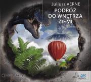 Okładka książki Podróż do wnętrza ziemi. Audiobook QES