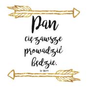 Opakowanie Podstawka korkowa - Pan Cię zawsze prowadzić