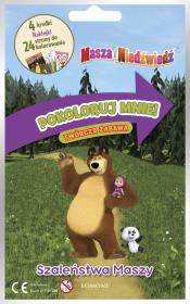 Pokoloruj mnie. Szaleństwa Maszy. Masza.... Autor: Opracowanie zbiorowe. Dadada.pl Okładka książki Pokoloruj mnie. Szaleństwa Maszy. Masza...