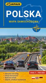 Opakowanie Polska mapa samochodowa