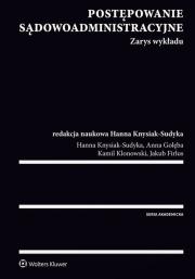 Okładka książki Postępowanie sądowoadministracyjne