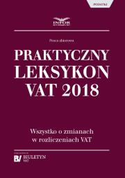 Opakowanie Praktyczny Leksykon VAT 2018