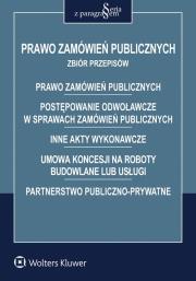 Okładka książki Prawo zamówień publicznych Zbiór przepisów