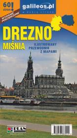 Okładka książki Przewodnik ilustrowany z mapami - Drezno. Miśnia