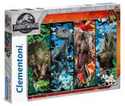 Okładka książki Puzzla 104 Supercolor Jurassic World