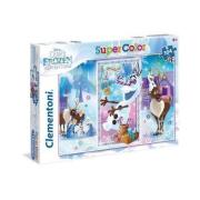 Okładka książki Puzzle 104 el Przygoda Olafa