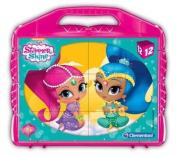 Okładka książki Puzzo klocki Shimmer and Shine