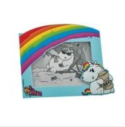 Opakowanie Pyzaty jednorożec. Ramka na zdjęcie niebieska