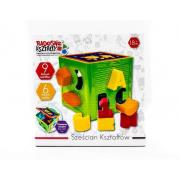 Opakowanie Radosne kształty sześcian dopasuj kształty