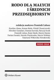 Okładka książki RODO dla małych i średnich przedsiębiorstw