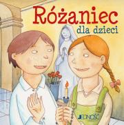 Różaniec dla dzieci. Autor: Silvia Vecchini (red.), Antonio Vincenti (ilustr.). Dadada.pl Okładka książki Różaniec dla dzieci