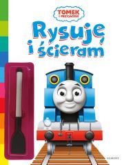 Rysuję i ścieram. Tomek i przyjaciele.. Autor: Opracowanie zbiorowe. Dadada.pl Okładka książki Rysuję i ścieram. Tomek i przyjaciele.