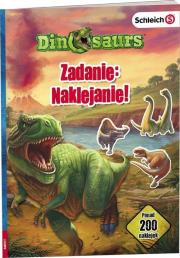 Okładka książki SCHLEICH Dinosaurs Zadanie Naklejanie