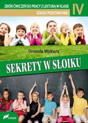 Sekrety w słoiku. Autor: Wykurz Urszula. Dadada.pl Okładka książki Sekrety w słoiku