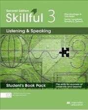 Skillful 2nd ed. 3 Listening & Speaking SB. Autor: Ellen Kisslinger, Lida Baker. Dadada.pl Okładka książki Skillful 2nd ed. 3 Listening & Speaking SB