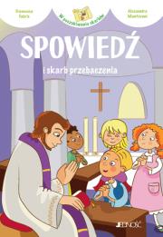 Spowiedź i skarb przebaczenia. Autor: Francesca Fabris (tekst). Dadada.pl Okładka książki Spowiedź i skarb przebaczenia