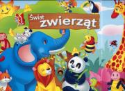 Okładka książki Świat zwierząt teczka z książeczkami