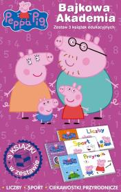 Okładka książki Świnka Peppa - Bajkowa Akademia Nr.2