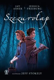 Szczurołap. Autor: Jay Asher, Jessica Freeburg, Jeff Stokely. Dadada.pl Okładka książki Szczurołap