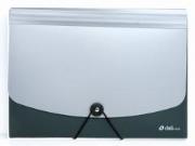 Opakowanie Teczka 5888 12 przegródek A4 zielona DELI