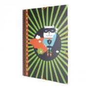 Opakowanie Teczka A4 cienka z gumką Super Heroes czarny