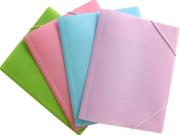 Opakowanie Teczka Focus na gumkę A4 fioletowa