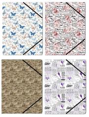 Opakowanie Teczka kopertowa A4 Dekor mix wzorów