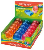 Opakowanie Temperówka KEYROAD Wave Display 18 sztuk mix