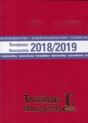 Terminarz Nauczyciela 2018/2019 TW EUROPA. Wydawca: Europa. Dadada.pl Opakowanie Terminarz Nauczyciela 2018/2019 TW EUROPA