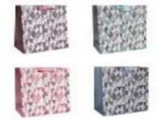 Okładka książki Torby prezentowe 26x32 trójkąty op. 12szt