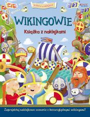 Wikingowie. Historia w naklejkach. Autor: George Joshua. Dadada.pl Okładka książki Wikingowie. Historia w naklejkach