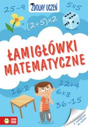Okładka książki Zdolny uczeń. Łamigłówki matematyczne