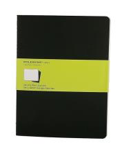Opakowanie Zestaw 3 zeszytów Moleskine Cahier Journals XL gładki czarny
