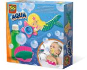 Opakowanie Zestaw do robienia baniek mydlanych w kształcie syrenki Zabawa w kąpieli