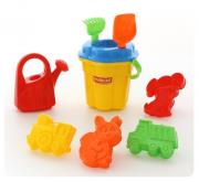 Zestaw Nr144 Wiaderko-kwiatek duże z akcesoriami. Wydawca: Polesie Poland. Dadada.pl Opakowanie Zestaw Nr144 Wiaderko-kwiatek duże z akcesoriami