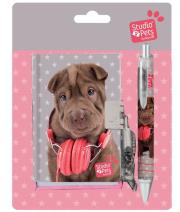 Opakowanie Zestaw Pamiętnik z długopisem Studio Pets PEJ-3643