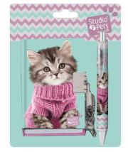 Opakowanie Zestaw Pamiętnik z długopisem Studio Pets PEZ-3643