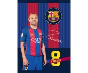 Opakowanie Zeszyt A5/32 trzy linie kol. FCB (10szt) ASTRA