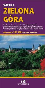 Okładka książki Zielona Góra Plan miasta 1:25 000