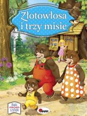 Złotowłosa i trzy misie. Autor: EWA KUBACZYK. Dadada.pl Okładka książki Złotowłosa i trzy misie