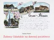 Żuławy Gdańskie na dawnej pocztówce. Autor: Piasek Dariusz. Dadada.pl Okładka książki Żuławy Gdańskie na dawnej pocztówce