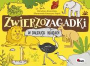 ZWIERZOZAGADKI W DALEKICH KRAJACH. Autor: Kwiecińska Mirosława. Dadada.pl Okładka książki ZWIERZOZAGADKI W DALEKICH KRAJACH