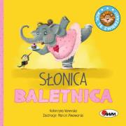 ACH TE ZWIERZAKI SŁONICA BALETNICA. Autor: Vanevska Katarzyna. Dadada.pl Okładka książki ACH TE ZWIERZAKI SŁONICA BALETNICA